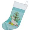 Caroline's Treasures BB9227CS American Pekin Duck Christmas Christmas Stocking, Teal Fireplace Hanging Stockings Christmas Season Party Decor Family Holiday Decorations view 2