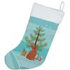 Caroline's Treasures CK3494CS Brussels Griffon Christmas Tree Christmas Stocking Fireplace Hanging Stockings Christmas Season Party Decor Family Holiday Decorations view 3