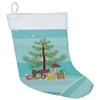Caroline's Treasures CK3514CS American Hairless Terrier Christmas Tree Christmas Stocking Fireplace Hanging Stockings Christmas Season Party Decor Family Holiday Decorations view 1