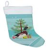 Caroline's Treasures BB9223CS Rouen Duck Christmas Christmas Stocking, Teal Fireplace Hanging Stockings Christmas Season Party Decor Family Holiday Decorations view 1