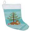Caroline's Treasures CK3876CS Shorkie #2 Christmas Tree Christmas Stocking Fireplace Hanging Stockings Christmas Season Party Decor Family Holiday Decorations view 1