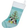 Caroline's Treasures BB9279CS Cyldesdale Horse Christmas Christmas Stocking, Teal Fireplace Hanging Stockings Christmas Season Party Decor Family Holiday Decorations view 3