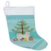 Caroline's Treasures CK3450CS Danish Spitz Christmas Tree Christmas Stocking Fireplace Hanging Stockings Christmas Season Party Decor Family Holiday Decorations view 1