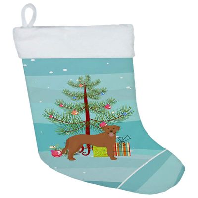 Caroline's Treasures CK3836CS Goldador Christmas Tree Christmas Stocking Fireplace Hanging Stockings Christmas Season Party Decor Family Holiday Decorations