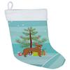 Caroline's Treasures CK3836CS Goldador Christmas Tree Christmas Stocking Fireplace Hanging Stockings Christmas Season Party Decor Family Holiday Decorations view 1