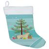 Caroline's Treasures CK3549CS Labrador Retriever Christmas Tree Christmas Stocking Fireplace Hanging Stockings Christmas Season Party Decor Family Holiday Decorations view 1