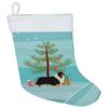 Caroline's Treasures CK3532CS Collie Christmas Tree Christmas Stocking Fireplace Hanging Stockings Christmas Season Party Decor Family Holiday Decorations view 1