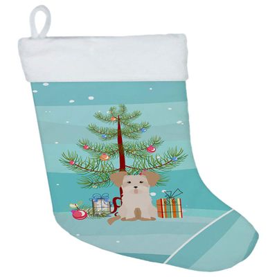 Caroline's Treasures CK3889CS Morkie #3 Christmas Tree Christmas Stocking Fireplace Hanging Stockings Christmas Season Party Decor Family Holiday Decorations