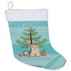 Caroline's Treasures CK3889CS Morkie #3 Christmas Tree Christmas Stocking Fireplace Hanging Stockings Christmas Season Party Decor Family Holiday Decorations view 1