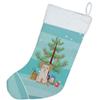 Caroline's Treasures CK3889CS Morkie #3 Christmas Tree Christmas Stocking Fireplace Hanging Stockings Christmas Season Party Decor Family Holiday Decorations view 2