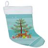 Caroline's Treasures CK3545CS Ibizan Hound Christmas Tree Christmas Stocking Fireplace Hanging Stockings Christmas Season Party Decor Family Holiday Decorations view 1