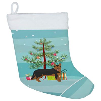 Caroline's Treasures CK3874CS Shollie #2 Christmas Tree Christmas Stocking Fireplace Hanging Stockings Christmas Season Party Decor Family Holiday Decorations