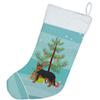 Caroline's Treasures CK3874CS Shollie #2 Christmas Tree Christmas Stocking Fireplace Hanging Stockings Christmas Season Party Decor Family Holiday Decorations view 2