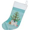 Caroline's Treasures CK3467CS KYI-Leo Christmas Tree Christmas Stocking Fireplace Hanging Stockings Christmas Season Party Decor Family Holiday Decorations view 2