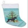 Caroline's Treasures BB2991CS Giant Schnauzer Merry Christmas Tree Christmas Stocking Fireplace Hanging Stockings Christmas Season Party Decor Family Holiday Decorations view 1