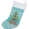Caroline's Treasures CK3826CS Doxiepoo Christmas Tree Christmas Stocking Fireplace Hanging Stockings Christmas Season Party Decor Family Holiday Decorations view 3