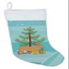 Caroline's Treasures BB2988CS Dogue de Bordeaux Merry Christmas Tree Christmas Stocking Fireplace Hanging Stockings Christmas Season Party Decor Family Holiday Decorations view 1