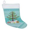 Caroline's Treasures CK3805CS Bichpoo White Christmas Tree Christmas Stocking Fireplace Hanging Stockings Christmas Season Party Decor Family Holiday Decorations view 1