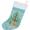 Caroline's Treasures BB2915CS Yellow Labrador Retriever Merry Christmas Tree Christmas Stocking Fireplace Hanging Stockings Christmas Season Party Decor Family Holiday Decorations view 2