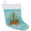 Caroline's Treasures CK3544CS Brussels Griffon Christmas Tree Christmas Stocking Fireplace Hanging Stockings Christmas Season Party Decor Family Holiday Decorations view 1