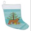 Caroline's Treasures BB2979CS Belgian Shepherd Merry Christmas Tree Christmas Stocking Fireplace Hanging Stockings Christmas Season Party Decor Family Holiday Decorations view 1
