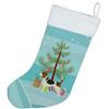 Caroline's Treasures CK3519CS Beagle Christmas Tree Christmas Stocking Fireplace Hanging Stockings Christmas Season Party Decor Family Holiday Decorations view 2