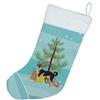 Caroline's Treasures CK3831CS Gerberian Shepsky #2 Christmas Tree Christmas Stocking Fireplace Hanging Stockings Christmas Season Party Decor Family Holiday Decorations view 3