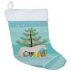 Caroline's Treasures BB9272CS Paso Fino Horse Christmas Christmas Stocking, Teal Fireplace Hanging Stockings Christmas Season Party Decor Family Holiday Decorations view 1