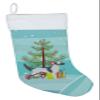 Caroline's Treasures BB2899CS English Setter Merry Christmas Tree Christmas Stocking Fireplace Hanging Stockings Christmas Season Party Decor Family Holiday Decorations view 1