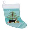 Caroline's Treasures CK3516CS Australian Shepherd Christmas Tree Christmas Stocking Fireplace Hanging Stockings Christmas Season Party Decor Family Holiday Decorations view 1