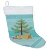 Caroline's Treasures CK3878CS Westiepoo #1 Christmas Tree Christmas Stocking Fireplace Hanging Stockings Christmas Season Party Decor Family Holiday Decorations view 1
