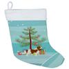 Caroline's Treasures CK3529CS Cavalier Spaniel Christmas Tree Christmas Stocking Fireplace Hanging Stockings Christmas Season Party Decor Family Holiday Decorations view 1