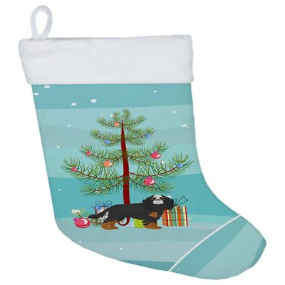 Caroline's Treasures CK3465CS Cavalier King Charles Spaniel Christmas Tree Christmas Stocking Fireplace Hanging Stockings Christmas Season Party Decor Family Holiday Decorations