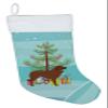 Caroline's Treasures BB2949CS Portuguese Sheepdog Dog Merry Christmas Tree Christmas Stocking Fireplace Hanging Stockings Christmas Season Party Decor Family Holiday Decorations view 1