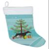 Caroline's Treasures BB2978CS Doberman Pinscher Merry Christmas Tree Christmas Stocking Fireplace Hanging Stockings Christmas Season Party Decor Family Holiday Decorations view 1