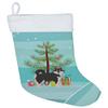 Caroline's Treasures CK3861CS Pomsky #1 Christmas Tree Christmas Stocking Fireplace Hanging Stockings Christmas Season Party Decor Family Holiday Decorations view 1
