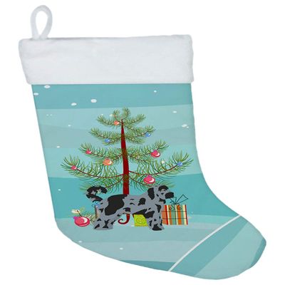 Caroline's Treasures CK3801CS Aussiedoodle #2 Christmas Tree Christmas Stocking Fireplace Hanging Stockings Christmas Season Party Decor Family Holiday Decorations