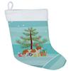 Caroline's Treasures CK3802CS Beaglier #1 Christmas Tree Christmas Stocking Fireplace Hanging Stockings Christmas Season Party Decor Family Holiday Decorations view 1