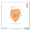 LifeSong Milestones Personalized Grandmother Gift There are These Kids Who Stole My Heart from Grandson, Nephew, Granddaughter, Grandchildren Heart Ornament 4.5 (Gigi) view 2