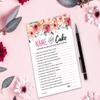30 Name That Cake Game Cards- Bridal or Baby Shower, Birthday, Gender Reveal, Engagement or Bachlorette Party- Fun, Easy Activity for Women, Men, and Kids view 4
