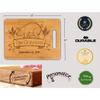 Personalized Cutting Board Engraved with your text for Mothers Day, Valentines,Wedding view 3