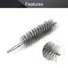 Utoolmart Steel Wire Tube Cleaning Brush, Round Chimney Cleaning Brush, M6 Threaded Interface Cleaning Brush, 35mm Diameter 160mm Length, 2pcs view 3