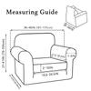 2 Piece Chair Covers Chair Slipcovers For Living Room Armchair Sofa Covers Chair Couch Cover with Arms Washable Furniture Protector for Chairs 85% polyester, 15% Spandex Fabric (Chair,DustyBlue) view 2