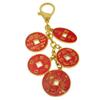 Feng Shui Protection And Blessing Coin Amulet Keychain W4117 view 2
