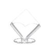 2PC Acrylic Tissue Boxes Vertical Portable European Style Kitchen Household Restaurant Hotel Paper Towel Holders Napkin Trays view 1