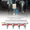 4 Way Beer Splitter, Muti way Home Co2 Air Gas Manifold Distribution Beer Splitter view 3