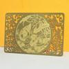 Feng Shui Love &Happiness Talisman Golden Card W4127 view 2