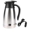 Acouto 24V Car Electric Kettle 1000ml Stainless Steel Auto Shut Off Water Heating Boiling Pot for Hot Water Coffee Tea view 1