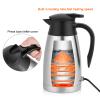 Acouto 24V Car Electric Kettle 1000ml Stainless Steel Auto Shut Off Water Heating Boiling Pot for Hot Water Coffee Tea view 2