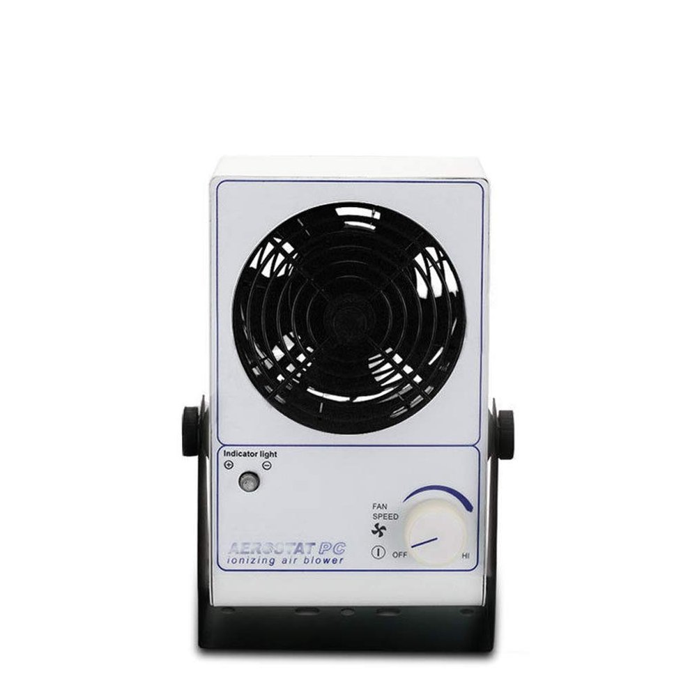 ele ELEOPTION 10V 25W Ionic Fan, PC Ionizing Air Blower Fan Ion Anti-Static Ionic Fan Electrostatic Ion Electric Fan Static Elimination Ion Blower/ESD Air Blower Fan